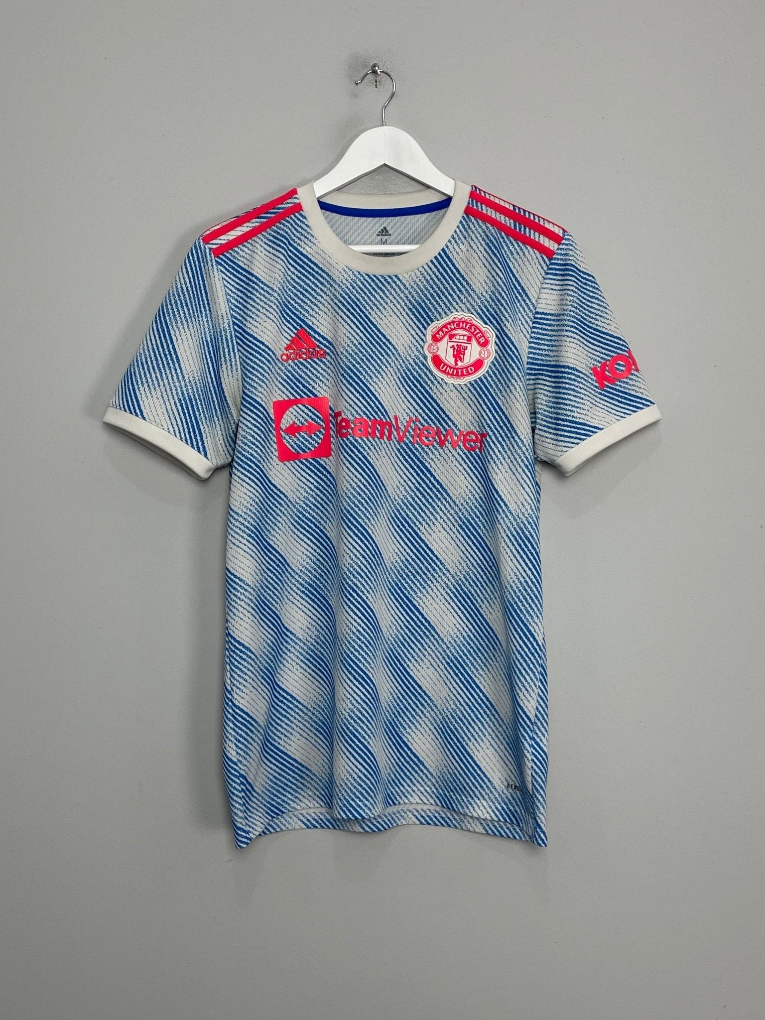 Shop 2021/22 MANCHESTER UNITED RONALDO #7 AWAY SHIRT (M) ADIDAS, classic football shirts, vintage football shirts & retro soccer jerseys at Cult Kits