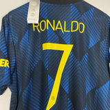 Shop 2021/22 MANCHESTER UNITED RONALDO #7 *BNWT* C/L AWAY SHIRT (XL) ADIDAS, classic football shirts, vintage football shirts & retro soccer jerseys at Cult Kits