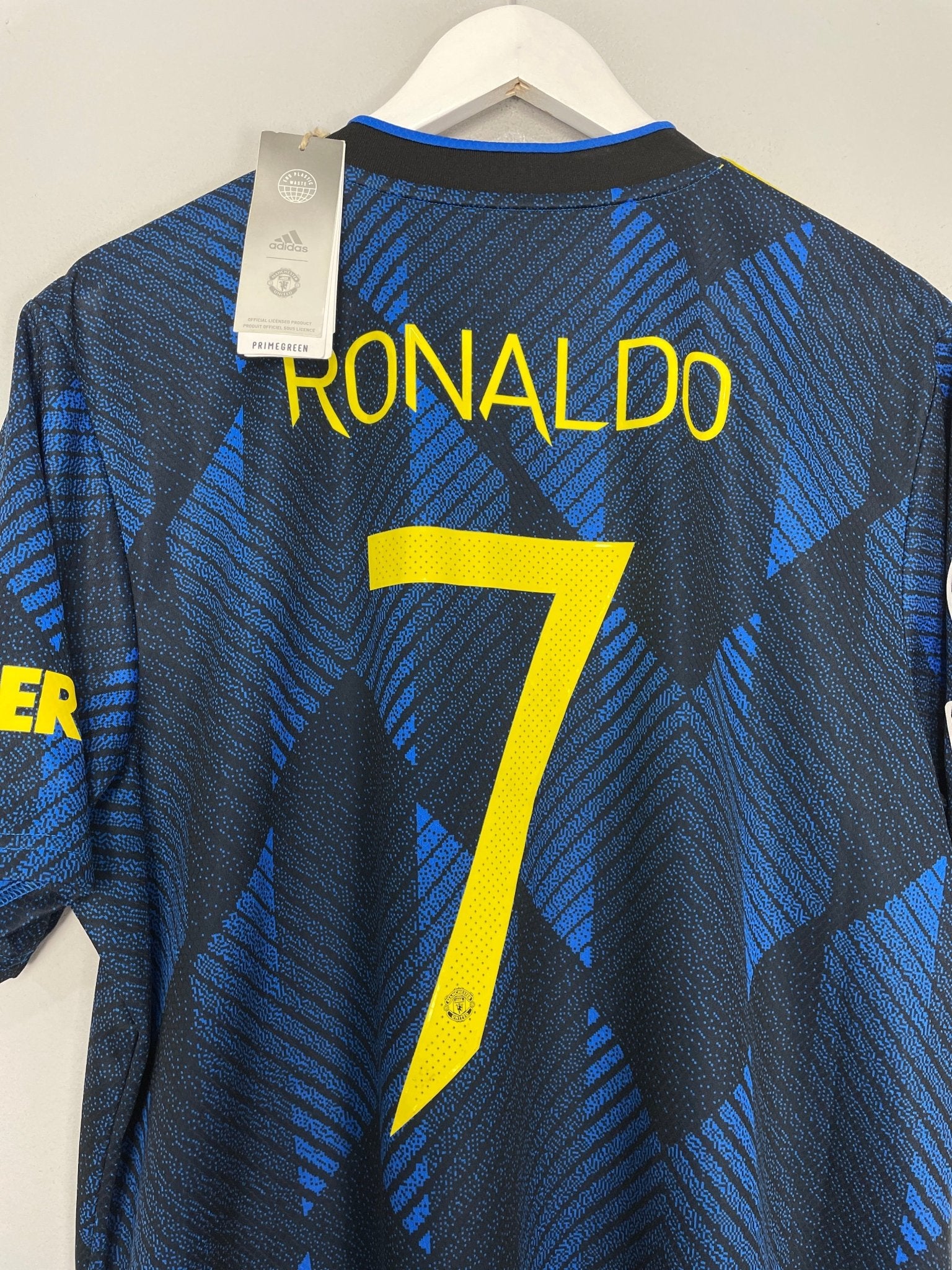 Shop 2021/22 MANCHESTER UNITED RONALDO #7 *BNWT* C/L AWAY SHIRT (XL) ADIDAS, classic football shirts, vintage football shirts & retro soccer jerseys at Cult Kits