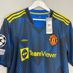 Shop 2021/22 MANCHESTER UNITED RONALDO #7 *BNWT* C/L AWAY SHIRT (XL) ADIDAS, classic football shirts, vintage football shirts & retro soccer jerseys at Cult Kits