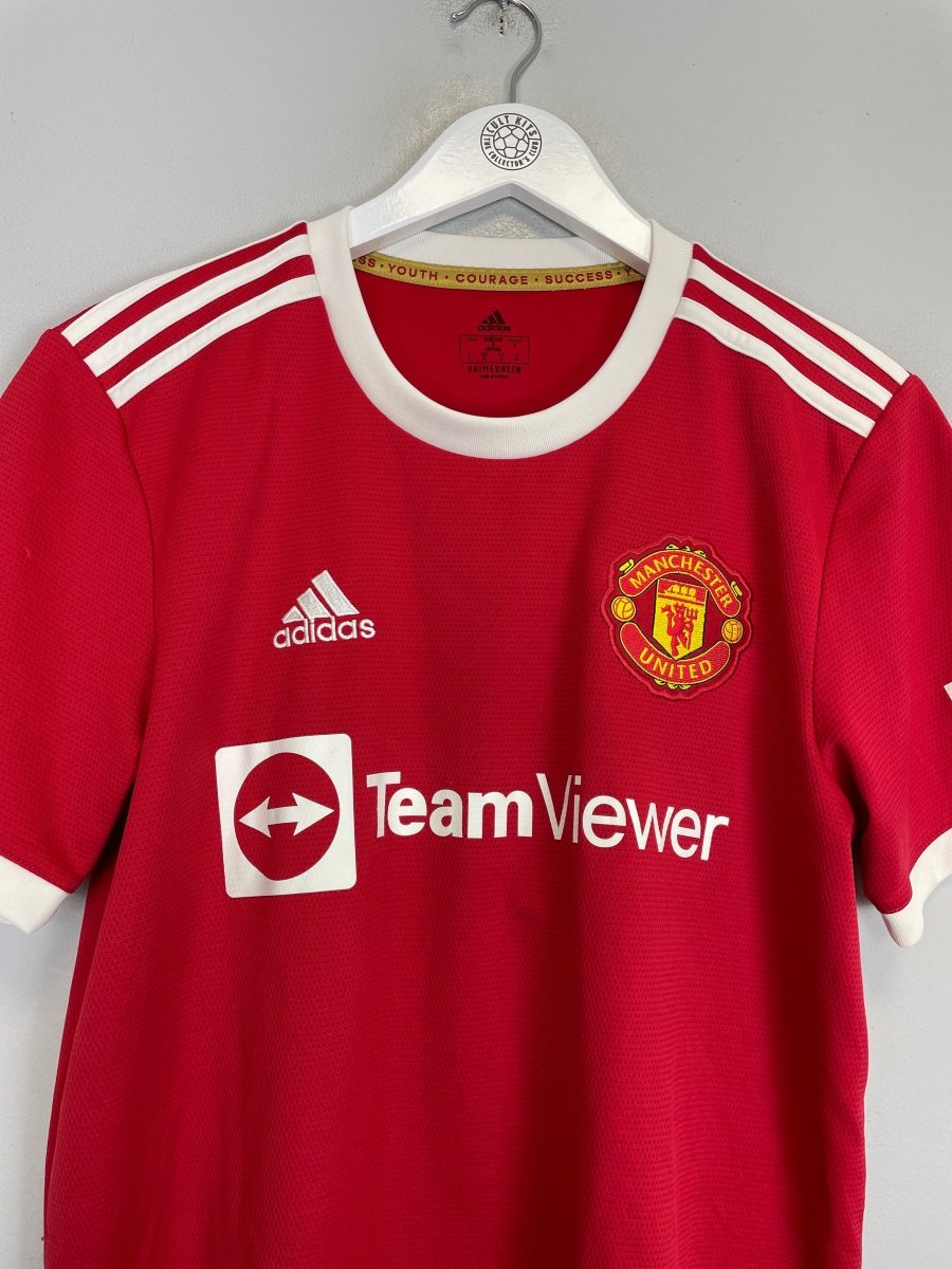 2021/22 MANCHESTER UNITED RONALDO 7 HOME SHIRT (M) ADIDAS - Cult Kits - Medium - Buy Vintage Football Shirts, Authentic Retro Football Shirts For Sale, Classic Football Shirts & Soccer Jersey