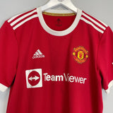 2021/22 MANCHESTER UNITED RONALDO 7 HOME SHIRT (M) ADIDAS - Cult Kits - Medium - Buy Vintage Football Shirts, Authentic Retro Football Shirts For Sale, Classic Football Shirts & Soccer Jersey