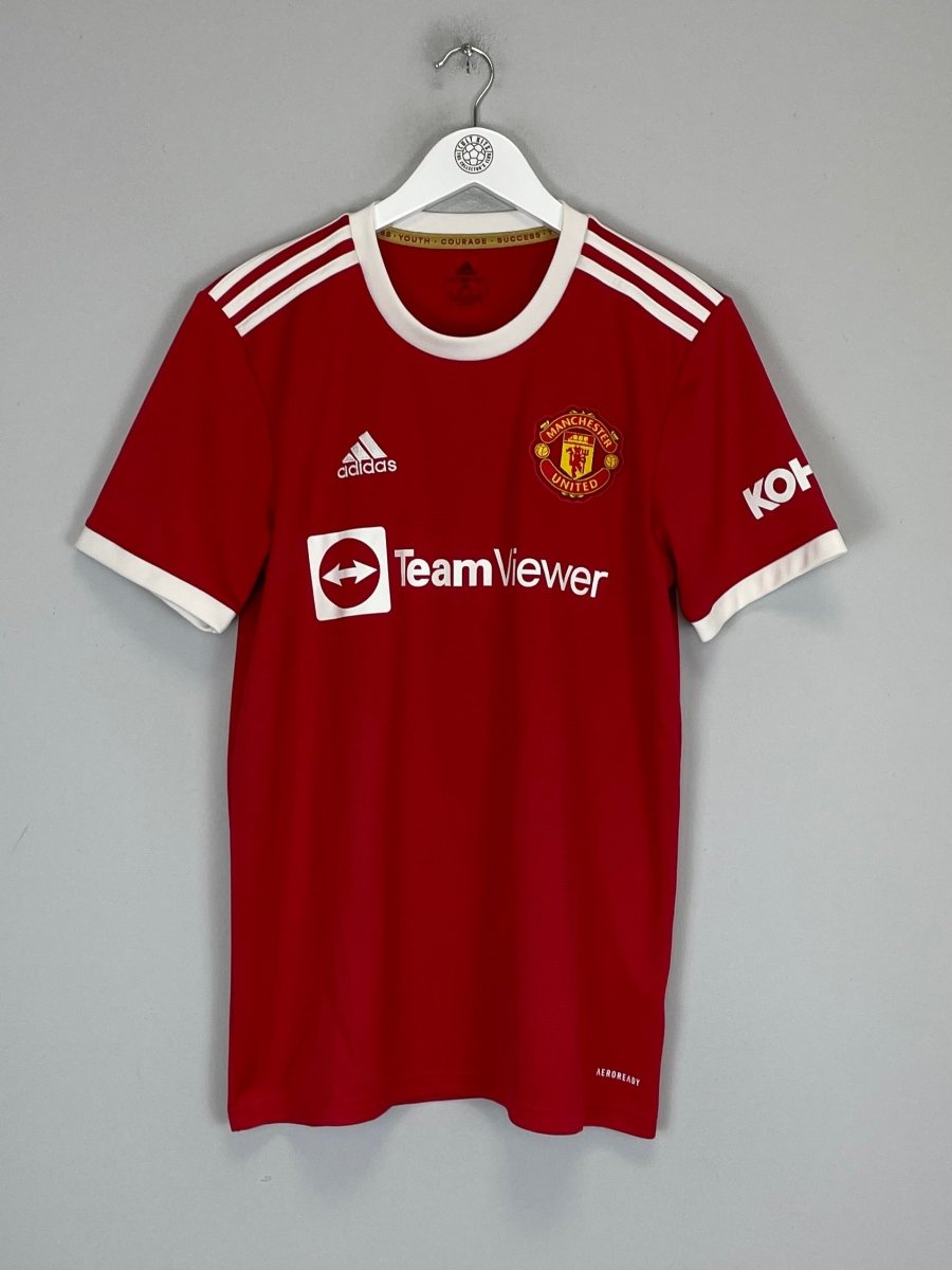 2021/22 MANCHESTER UNITED RONALDO 7 HOME SHIRT (M) ADIDAS - Cult Kits - Medium - Buy Vintage Football Shirts, Authentic Retro Football Shirts For Sale, Classic Football Shirts & Soccer Jersey