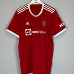 2021/22 MANCHESTER UNITED RONALDO 7 HOME SHIRT (XL) ADIDAS - Cult Kits - XL - Buy Vintage Football Shirts, Authentic Retro Football Shirts For Sale, Classic Football Shirts & Soccer Jersey