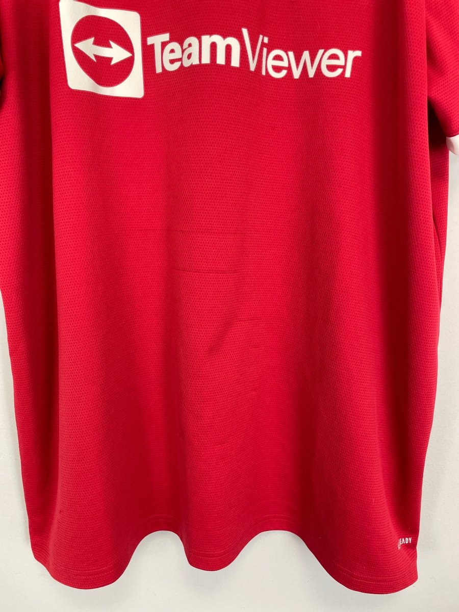 2021/22 MANCHESTER UNITED RONALDO 7 HOME SHIRT (XXL) ADIDAS - Cult Kits - XXL - Buy Vintage Football Shirts, Authentic Retro Football Shirts For Sale, Classic Football Shirts & Soccer Jersey