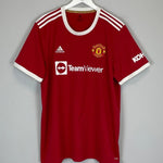 2021/22 MANCHESTER UNITED RONALDO 7 HOME SHIRT (XXL) ADIDAS - Cult Kits - XXL - Buy Vintage Football Shirts, Authentic Retro Football Shirts For Sale, Classic Football Shirts & Soccer Jersey