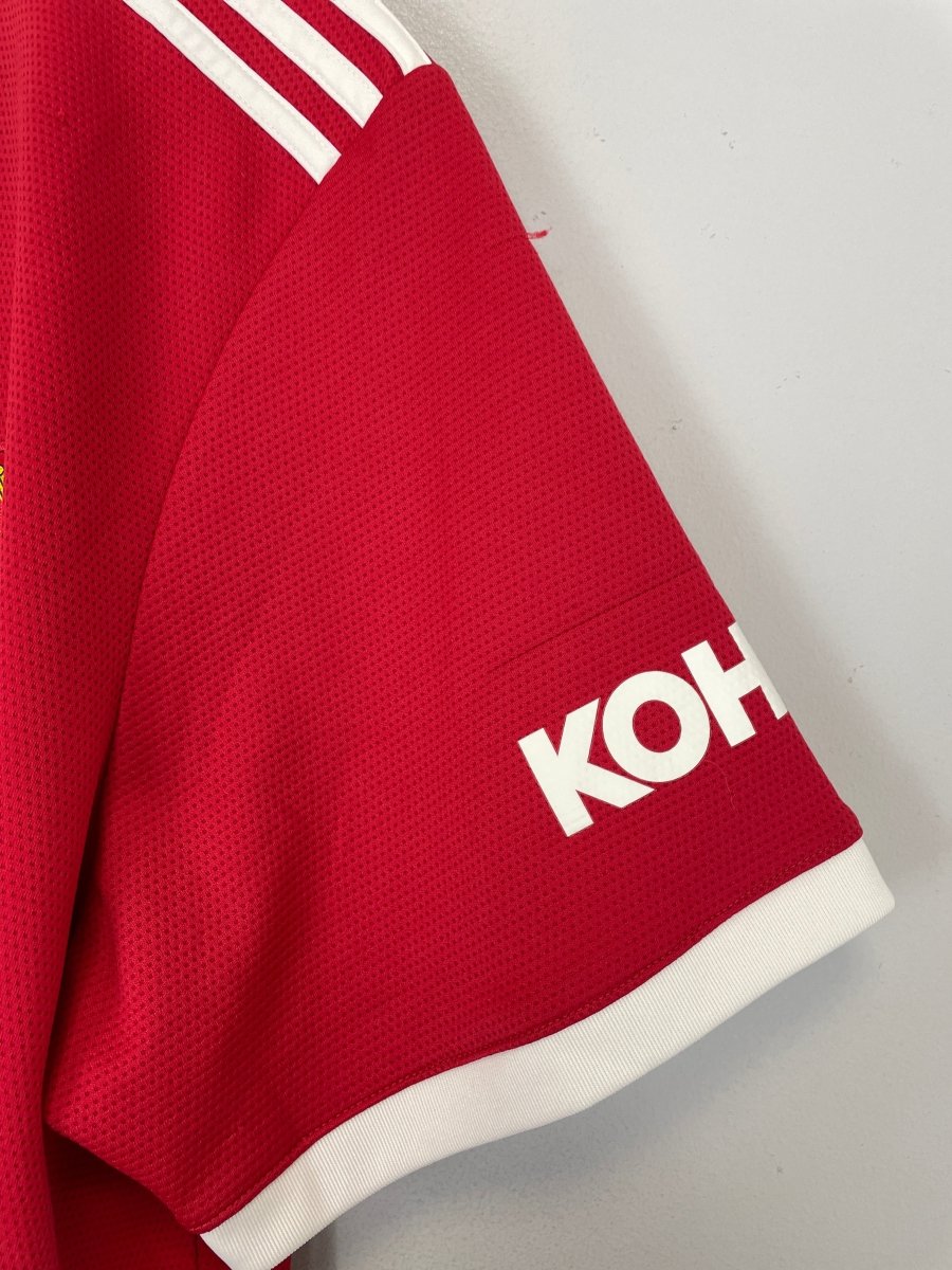 2021/22 MANCHESTER UNITED RONALDO 7 HOME SHIRT (XXL) ADIDAS - Cult Kits - XXL - Buy Vintage Football Shirts, Authentic Retro Football Shirts For Sale, Classic Football Shirts & Soccer Jersey