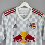 Shop 2021/22 NEW YORK RED BULLS HOME SHIRT (L) ADIDAS, classic football shirts, vintage football shirts & retro soccer jerseys at Cult Kits