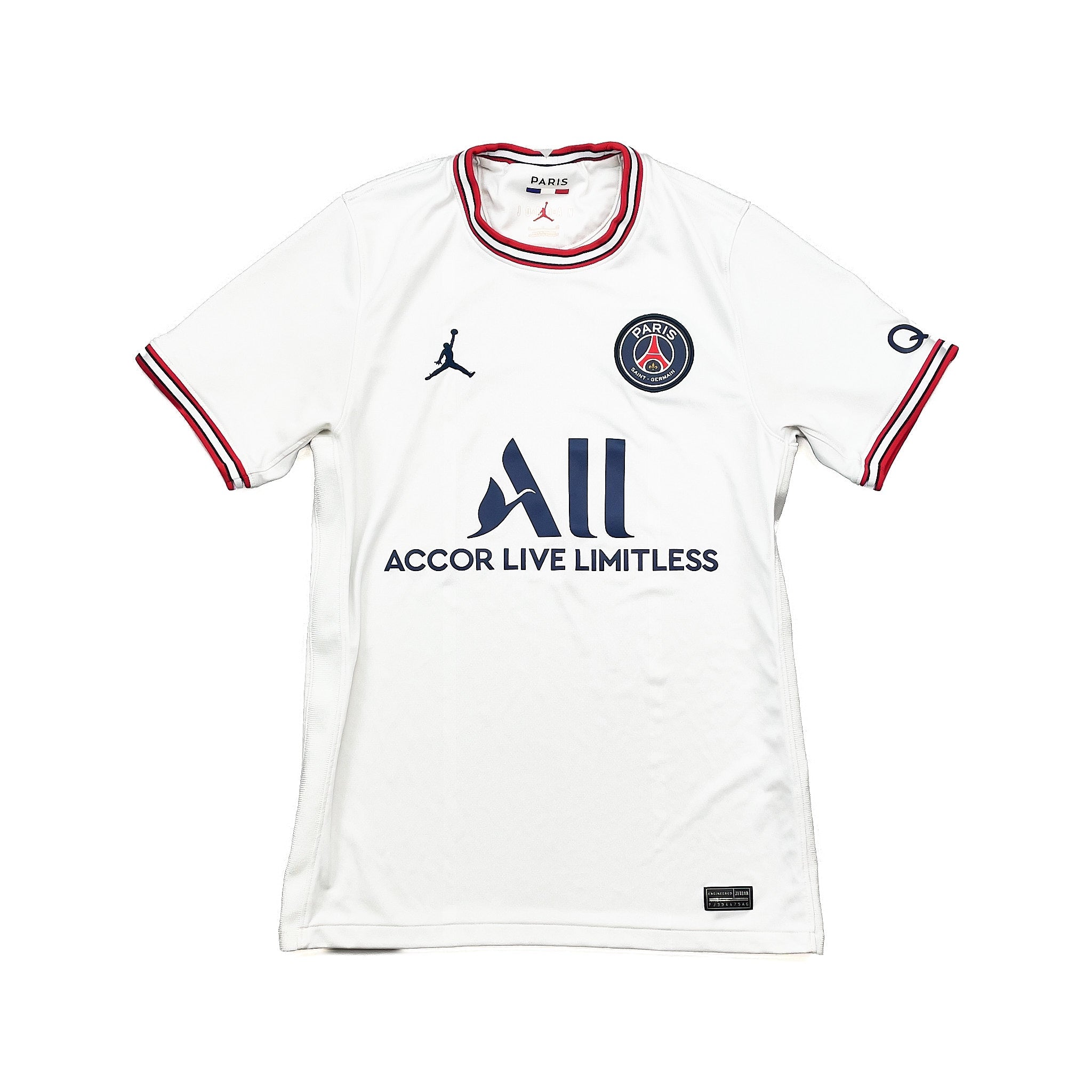 Buy 2021/22 PSG Fourth Shirt (S) Jordan ~ Free worldwide shipping available ~ Authentic Vintage Football Shirts from Cult Kits
