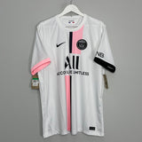 Shop 2021/22 PSG MBAPPE #7 *BNWT* AWAY SHIRT (XL) NIKE, classic football shirts, vintage football shirts & retro soccer jerseys at Cult Kits