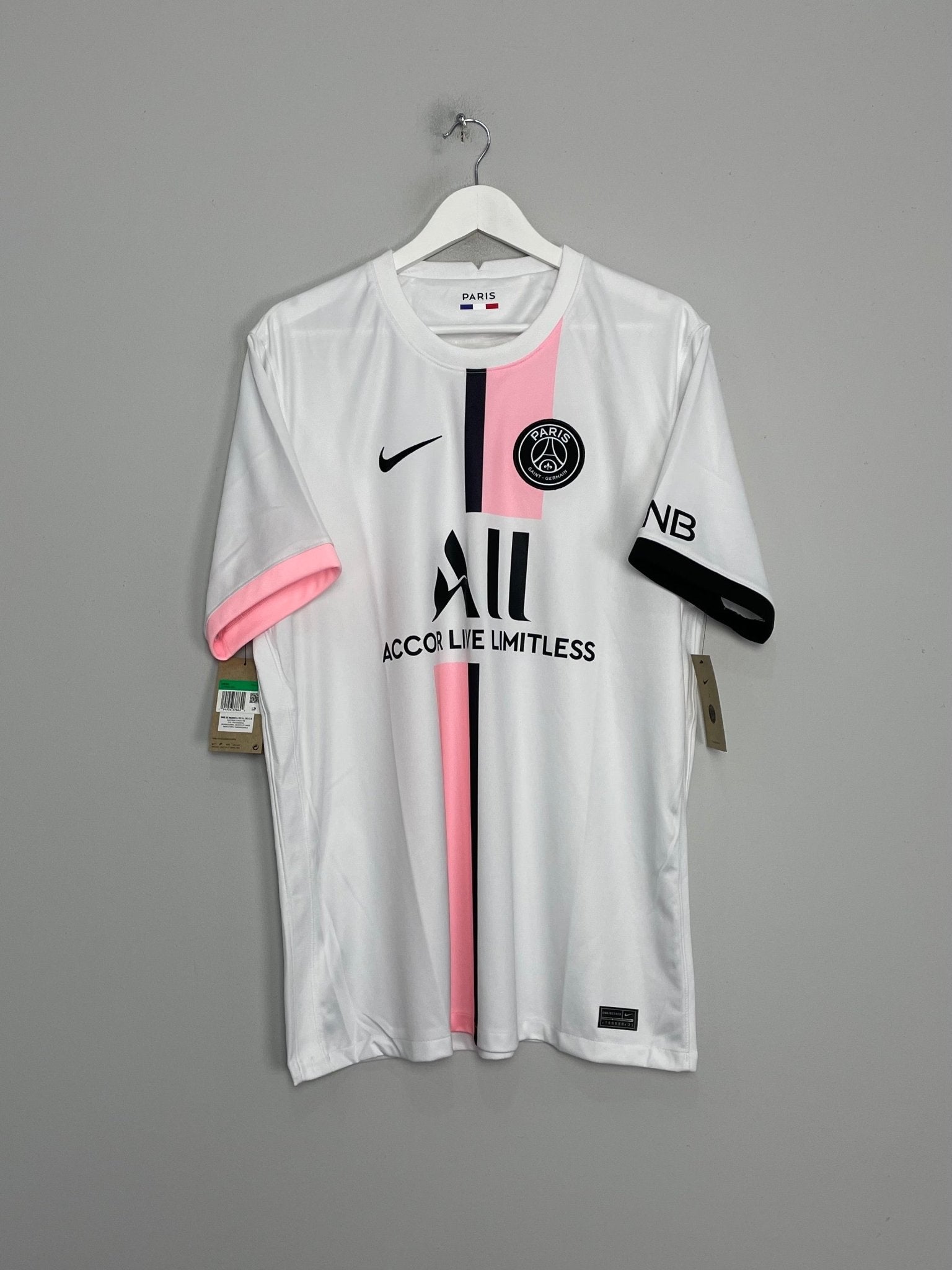 Shop 2021/22 PSG MBAPPE #7 *BNWT* AWAY SHIRT (XL) NIKE, classic football shirts, vintage football shirts & retro soccer jerseys at Cult Kits