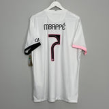 Shop 2021/22 PSG MBAPPE #7 *BNWT* AWAY SHIRT (XL) NIKE, classic football shirts, vintage football shirts & retro soccer jerseys at Cult Kits