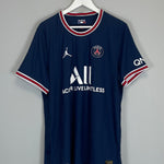 Shop 2021/22 PSG MBAPPE #7 HOME SHIRT (XL) JORDAN, classic football shirts, vintage football shirts & retro soccer jerseys at Cult Kits