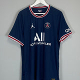 Shop 2021/22 PSG MBAPPE #7 HOME SHIRT (XL) JORDAN, classic football shirts, vintage football shirts & retro soccer jerseys at Cult Kits