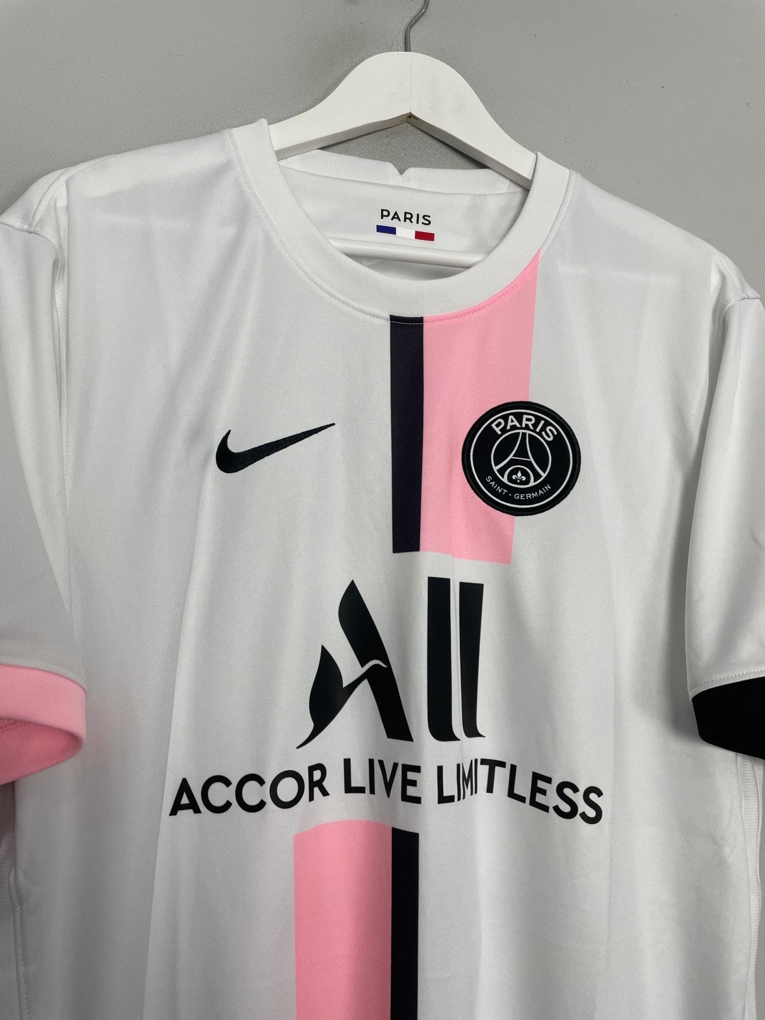 Shop 2021/22 PSG MESSI #30 AWAY SHIRT (XL) NIKE, classic football shirts, vintage football shirts & retro soccer jerseys at Cult Kits