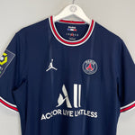 2021/22 PSG MESSI 30 HOME SHIRT (L) JORDAN - Cult Kits - Large - Buy Vintage Football Shirts, Authentic Retro Football Shirts For Sale, Classic Football Shirts & Soccer Jersey