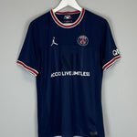 Shop 2021/22 PSG MESSI #30 HOME SHIRT (M) JORDAN, classic football shirts, vintage football shirts & retro soccer jerseys at Cult Kits