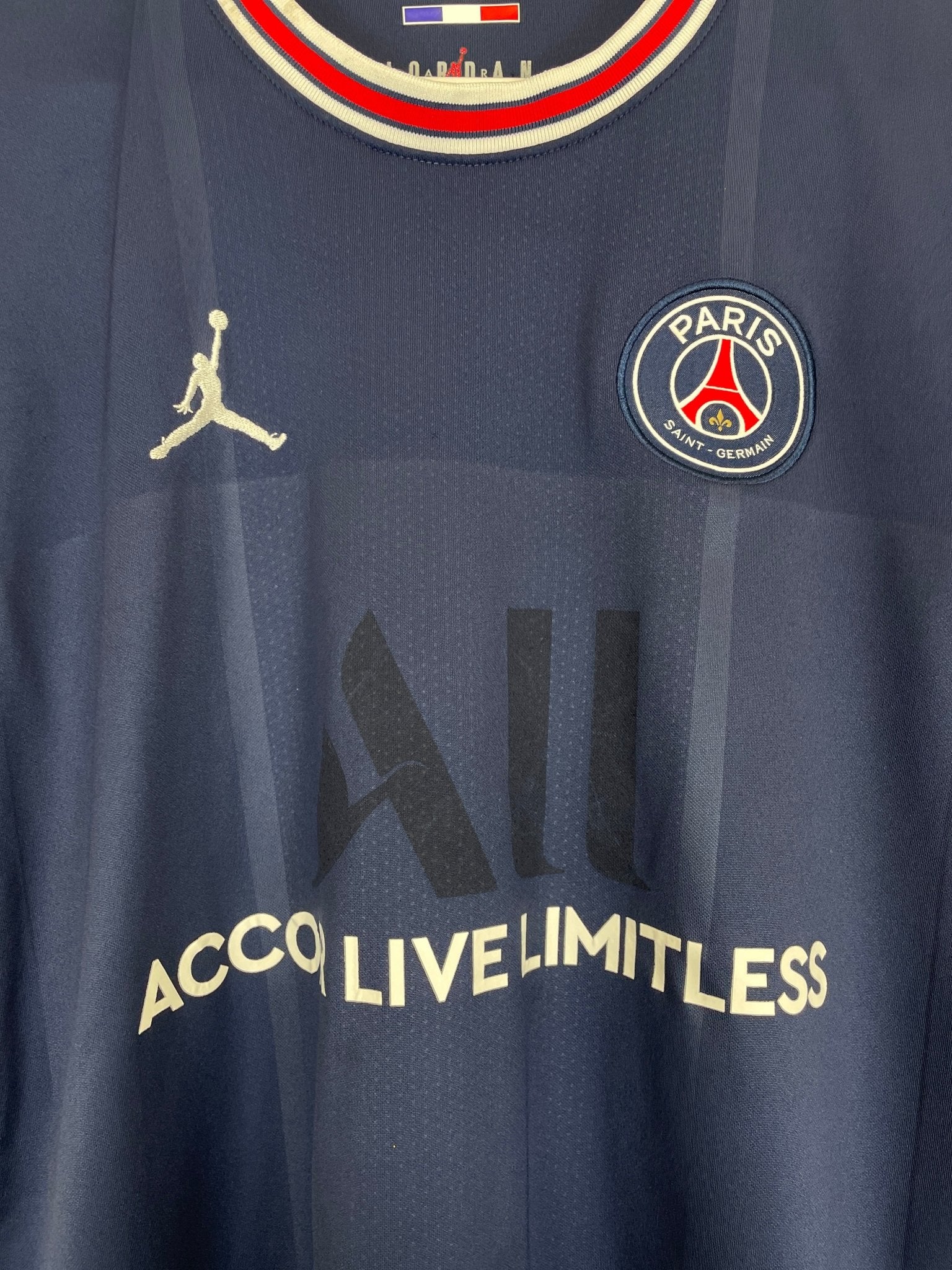 Shop 2021/22 PSG MESSI #30 HOME SHIRT (M) JORDAN, classic football shirts, vintage football shirts & retro soccer jerseys at Cult Kits