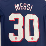 Shop 2021/22 PSG MESSI #30 HOME SHIRT (M.KIDS) JORDAN, classic football shirts, vintage football shirts & retro soccer jerseys at Cult Kits