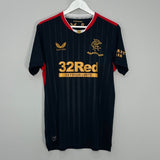 Shop 2021/22 RANGERS 125 YEAR AWAY SHIRT (M) CASTORE, classic football shirts, vintage football shirts & retro soccer jerseys at Cult Kits