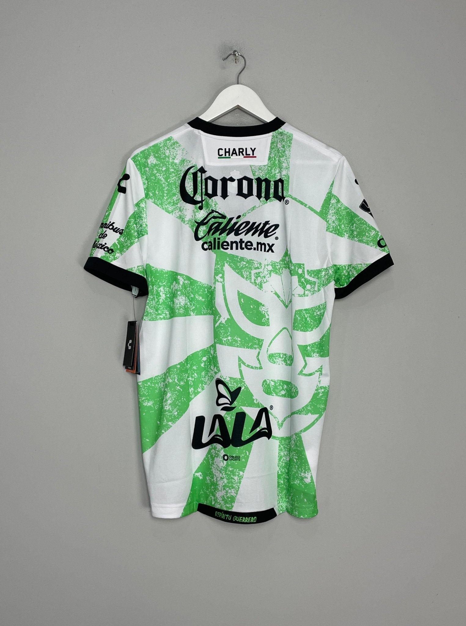 Shop 2021/22 SANTOS LAGUNA *BNWT* LUCHO LIBRA SPECIAL EDITION SHIRT (L) CHARLY, classic football shirts, vintage football shirts & retro soccer jerseys at Cult Kits