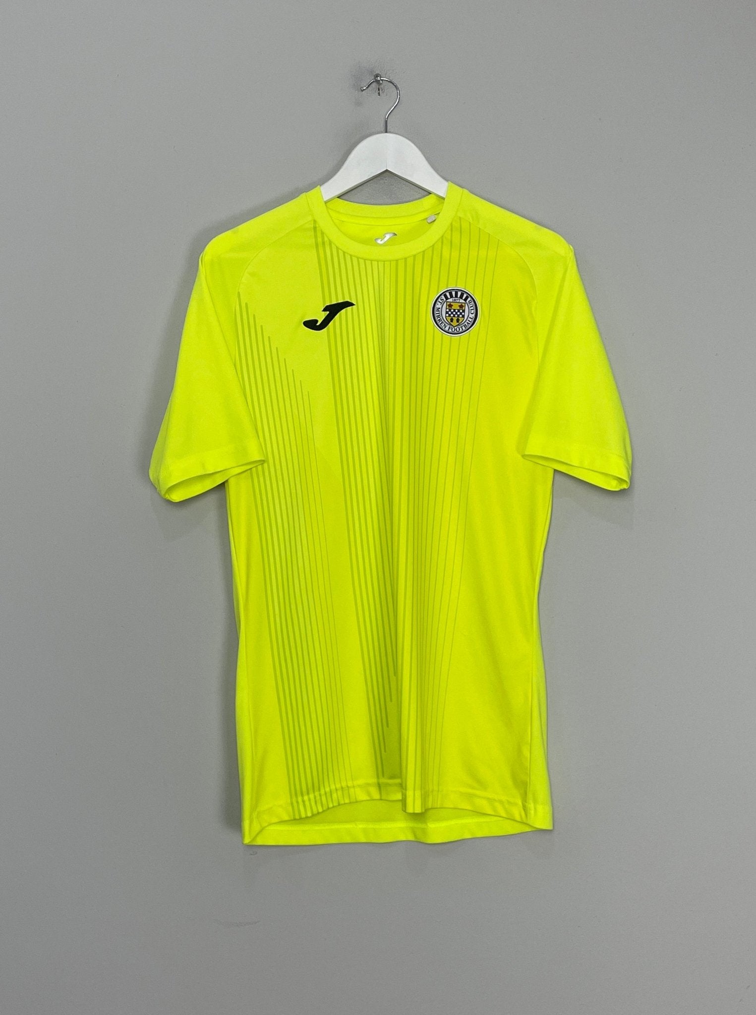 Shop 2021/22 ST MIRREN #4 TRAINING SHIRT (L) JOMA, classic football shirts, vintage football shirts & retro soccer jerseys at Cult Kits