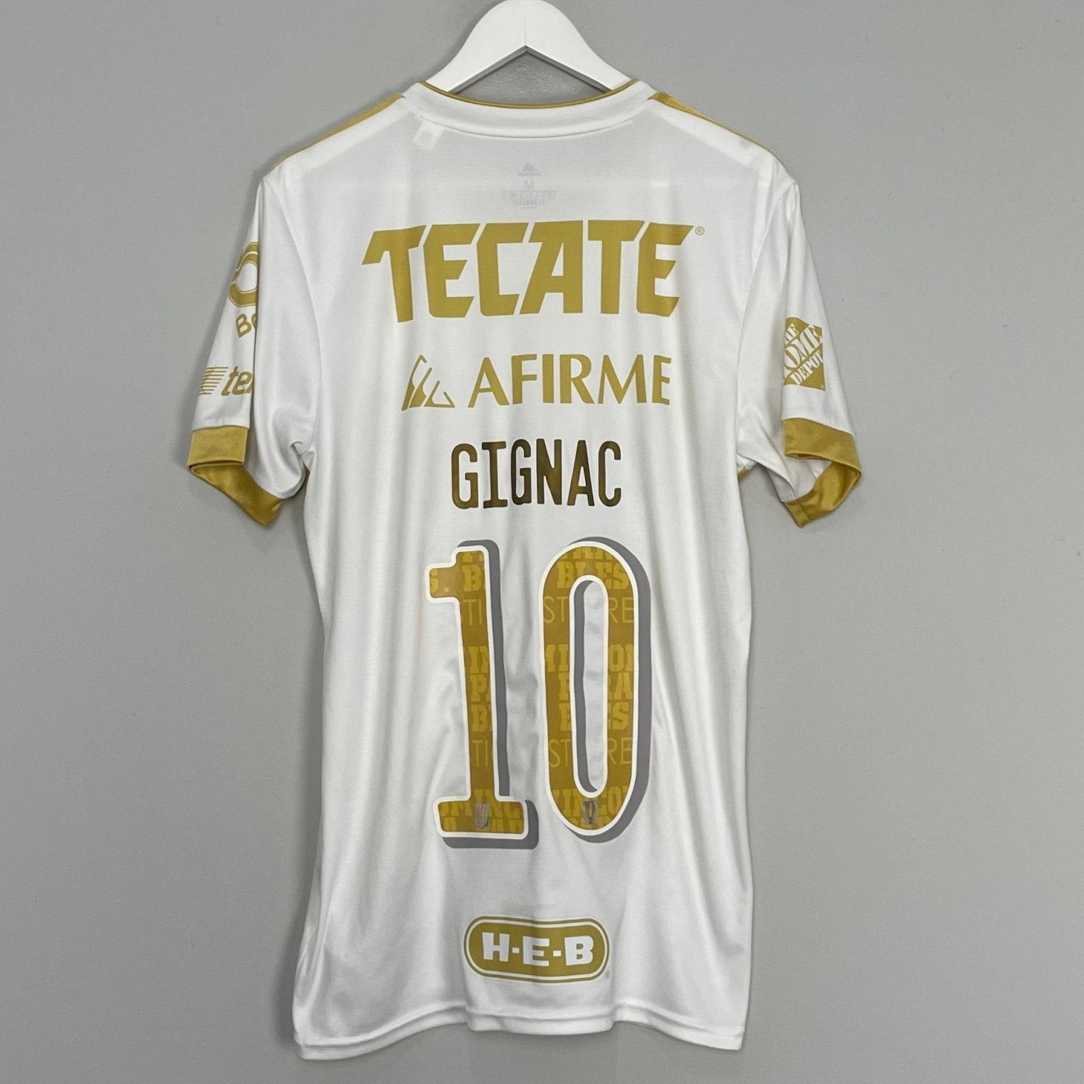 Shop 2021/22 TIGRES GIGNAC #10 THIRD SHIRT (M) ADIDAS, classic football shirts, vintage football shirts & retro soccer jerseys at Cult Kits