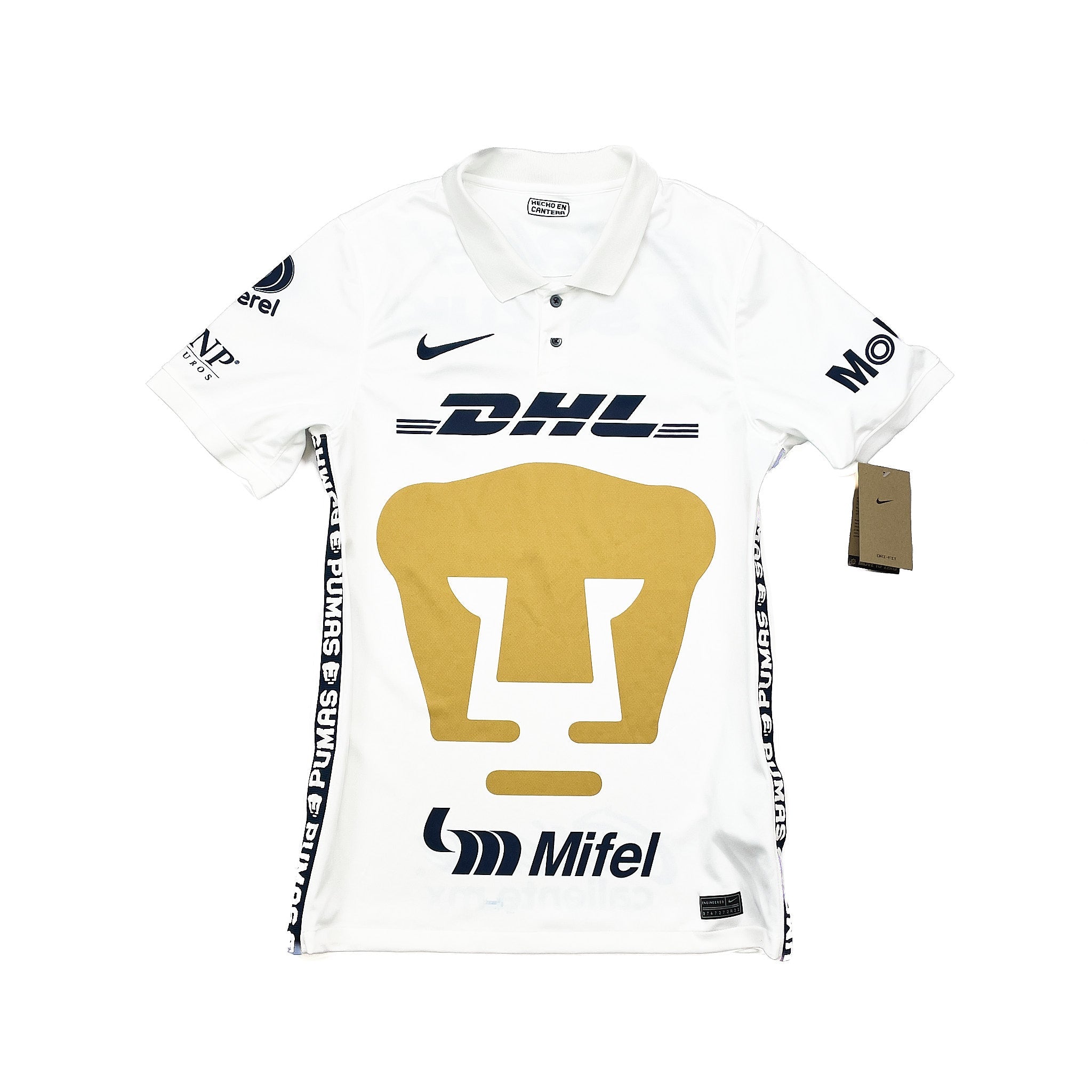 Buy 2021/22 UNAM Pumas *BNWT* Home Shirt (S) Nike ~ Free worldwide shipping available ~ Authentic Vintage Football Shirts from Cult Kits