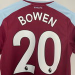 Shop 2021/22 WEST HAM BOWEN #20 HOME SHIRT (S) UMBRO, classic football shirts, vintage football shirts & retro soccer jerseys at Cult Kits