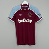 Shop 2021/22 WEST HAM BOWEN #20 HOME SHIRT (S) UMBRO, classic football shirts, vintage football shirts & retro soccer jerseys at Cult Kits