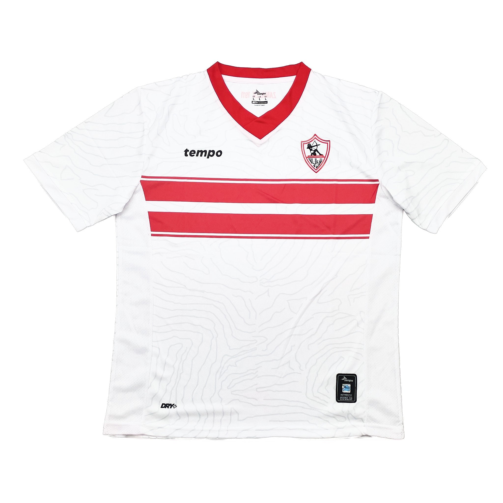 Buy 2021/22 Zamalek *BNIB* Home Shirt (Multiple) Tempo ~ Free worldwide shipping ~ Authentic Vintage Football Shirts from Cult Kits