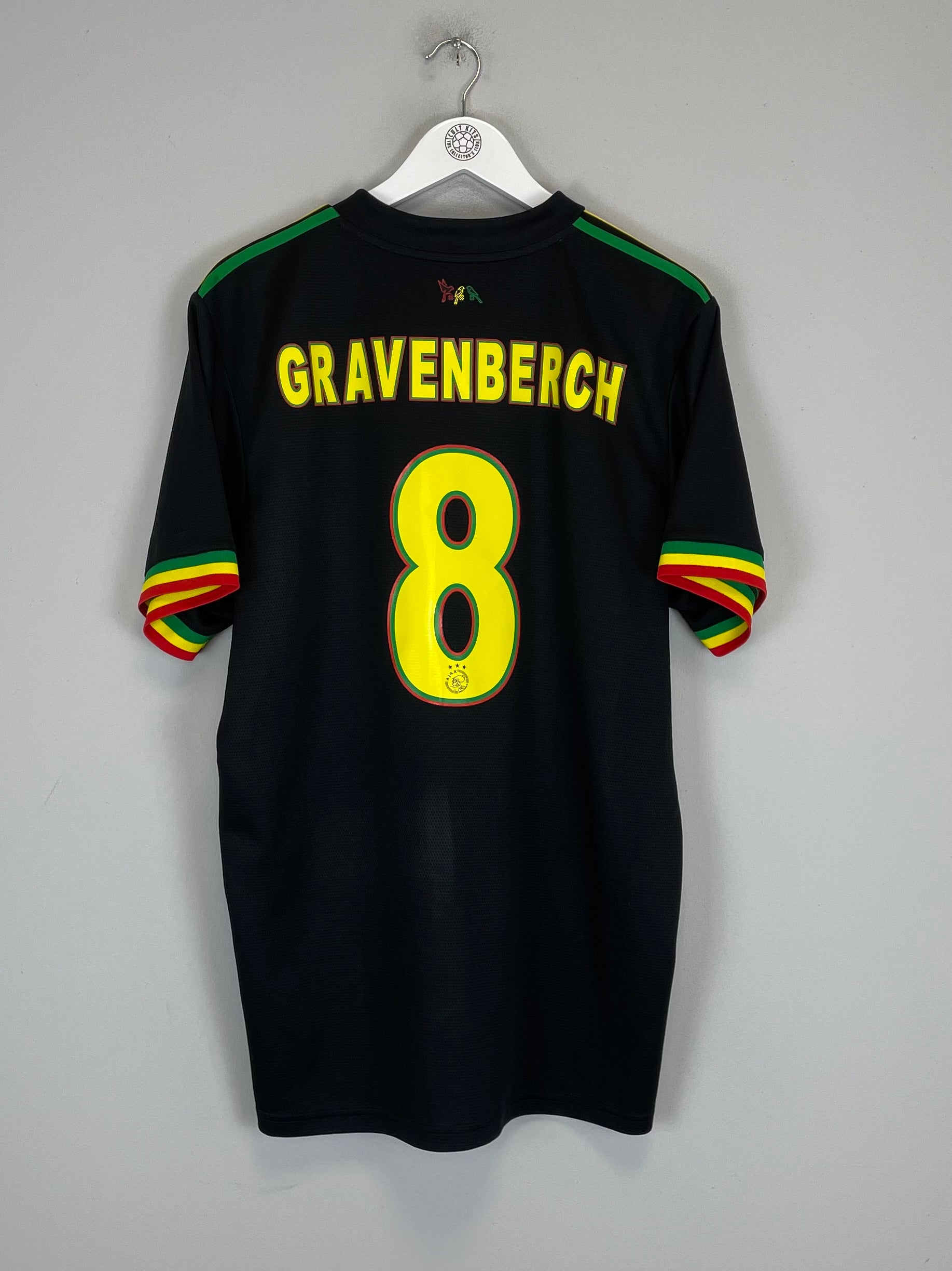 2021/22 AJAX GRAVENBERCH #8 AWAY SHIRT (XL) ADIDAS