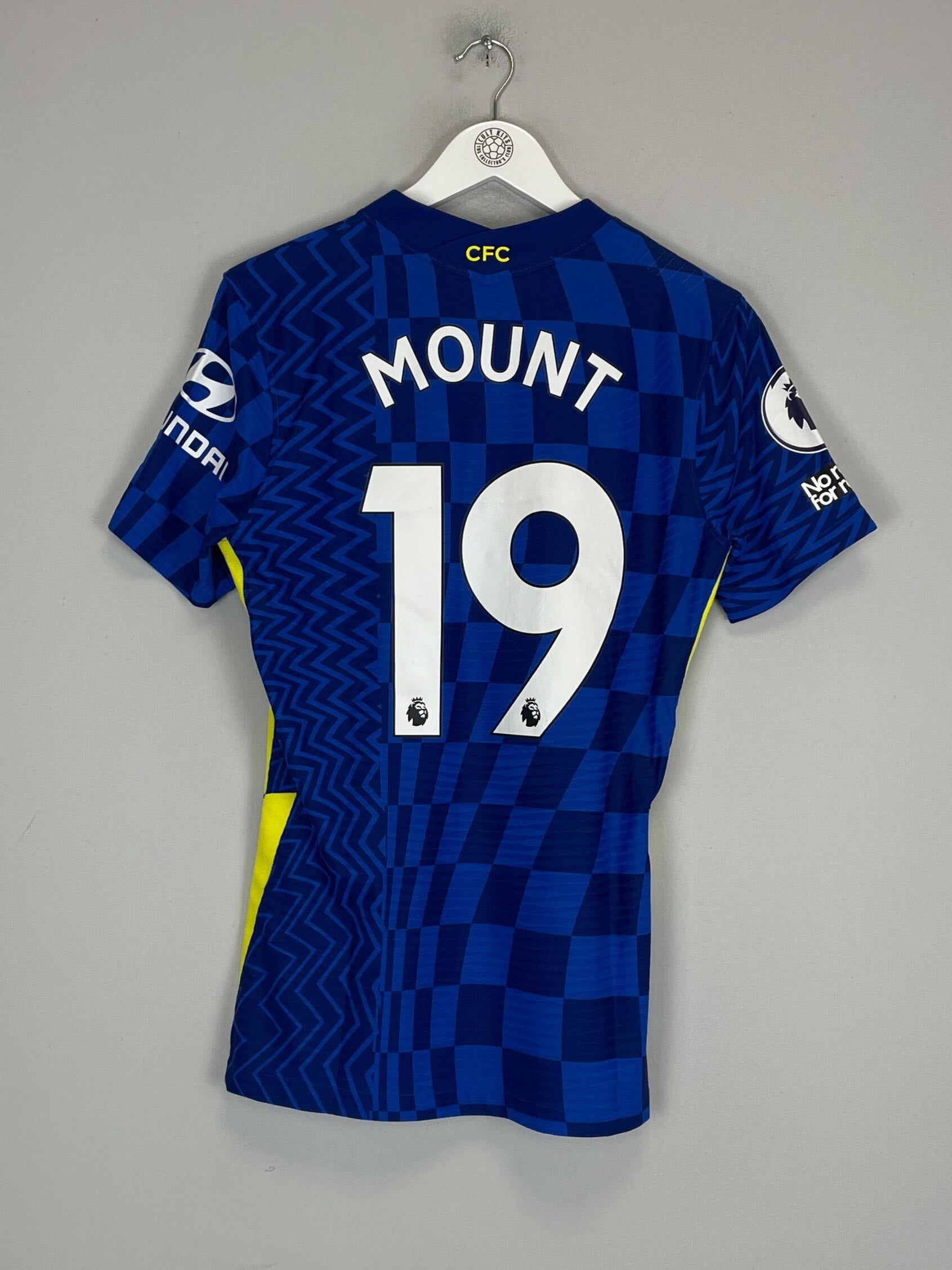 2021/22 CHELSEA MOUNT #19 *MATCH ISSUE* HOME SHIRT (M) NIKE