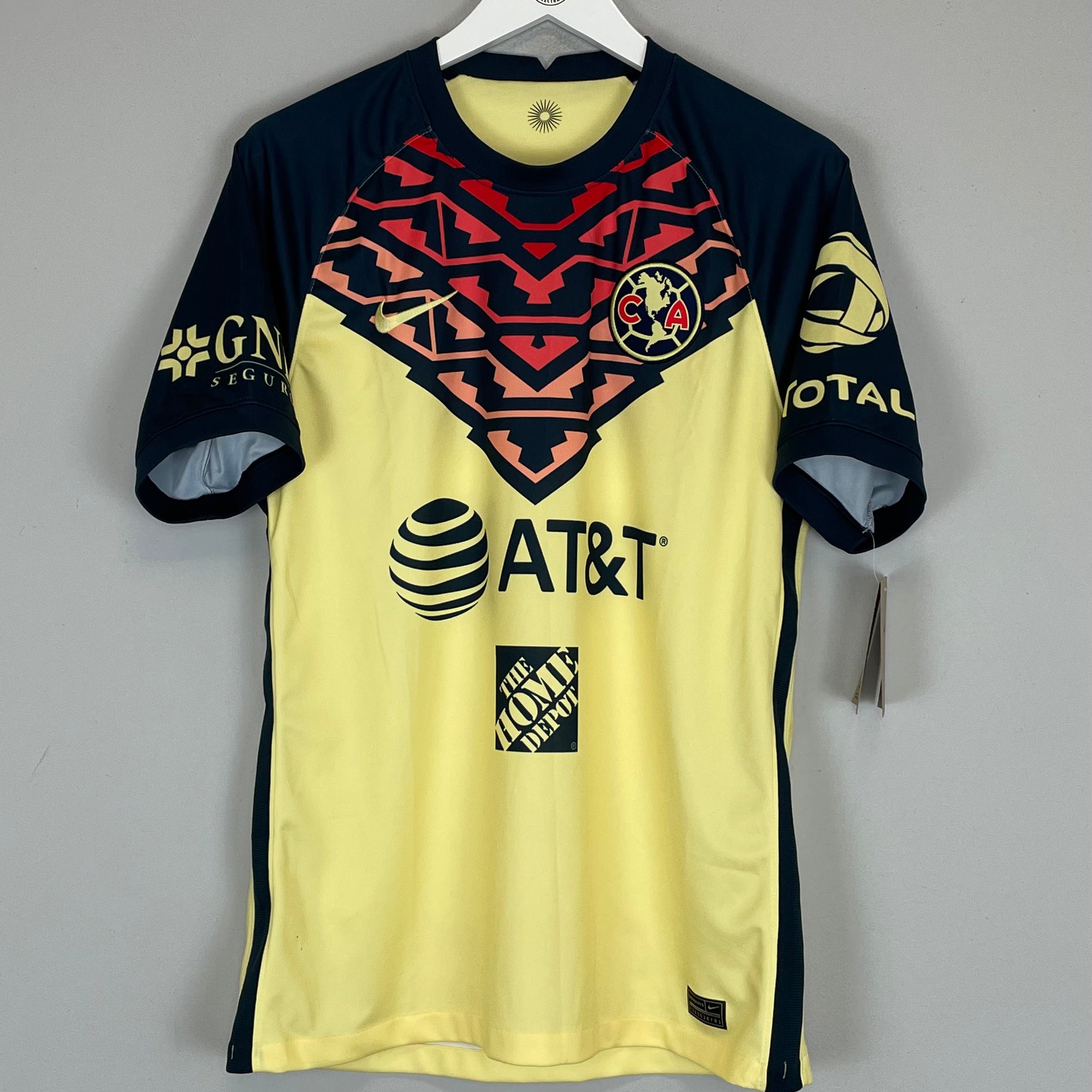 Shop 2021/22 CLUB AMERICA *BNWT* AWAY SHIRT (M) NIKE, classic football shirts, vintage football shirts & retro soccer jerseys at Cult Kits