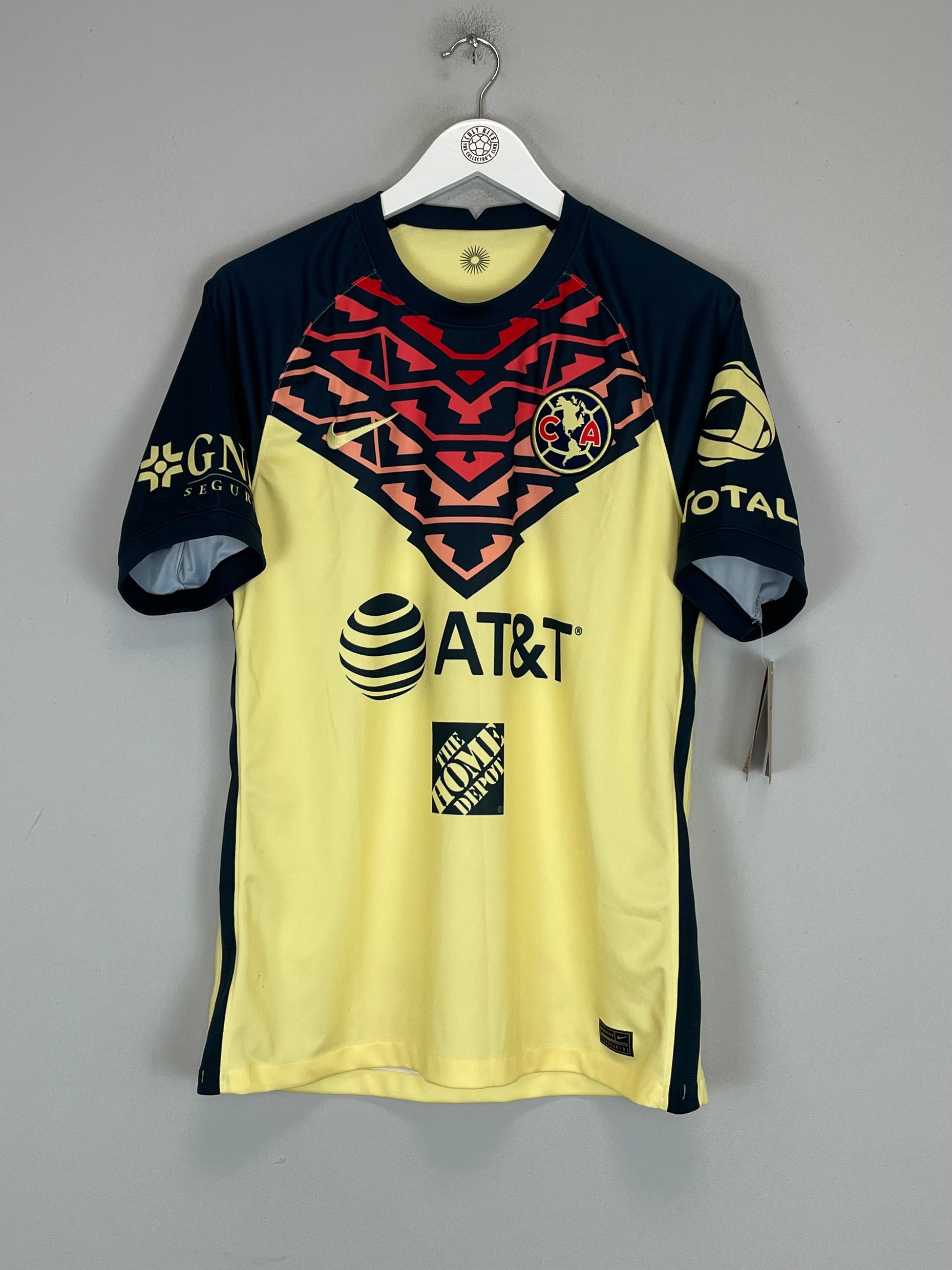 Shop 2021/22 CLUB AMERICA *BNWT* AWAY SHIRT (M) NIKE, classic football shirts, vintage football shirts & retro soccer jerseys at Cult Kits