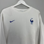 Shop 2022 FRANCE JUMPER (XL) NIKE, classic football shirts, vintage football shirts & retro soccer jerseys at Cult Kits
