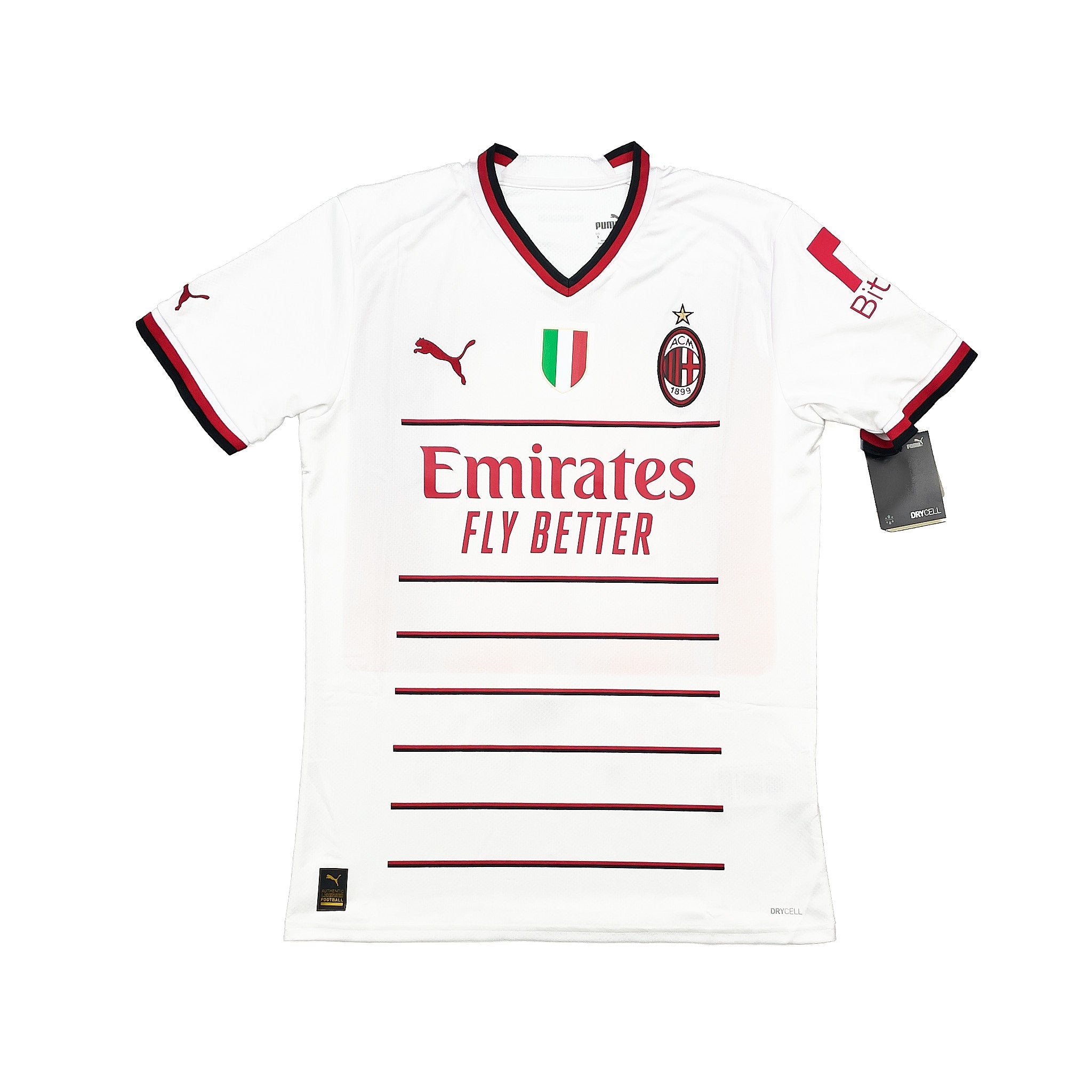 Buy 2022/23 AC Milan *BNWT With Defects* Away Shirt (S) Puma ~ Free worldwide shipping available ~ Authentic Vintage Football Shirts from Cult Kits