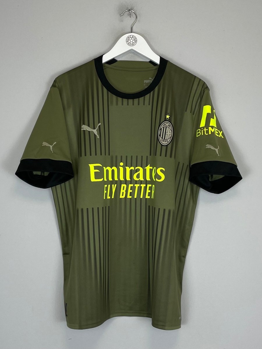 2022/23 AC MILAN GIROUD 9 THIRD SHIRT (L) PUMA - Cult Kits - Large - Buy Vintage Football Shirts, Authentic Retro Football Shirts For Sale, Classic Football Shirts & Soccer Jersey