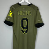 2022/23 AC MILAN GIROUD 9 THIRD SHIRT (L) PUMA - Cult Kits - Large - Buy Vintage Football Shirts, Authentic Retro Football Shirts For Sale, Classic Football Shirts & Soccer Jersey