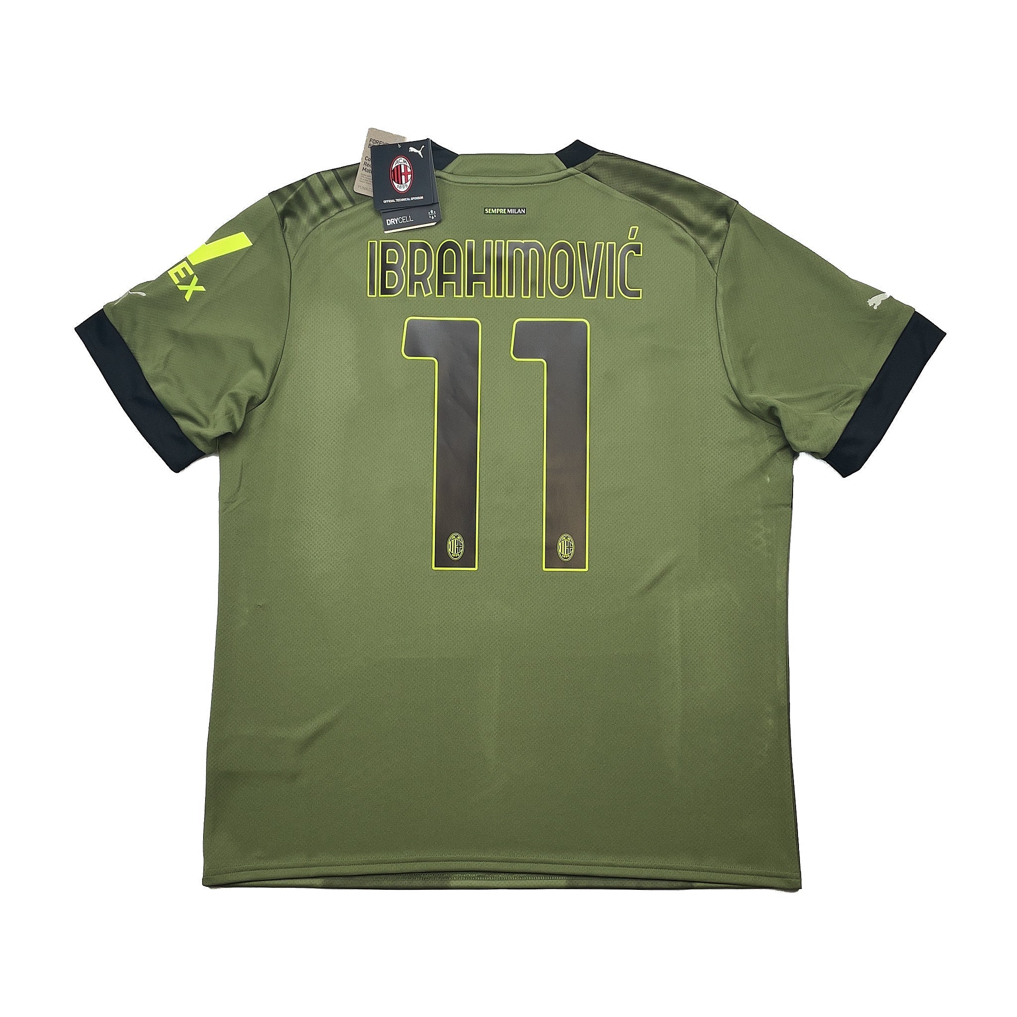 Buy 2022/23 AC Milan Ibrahimovic 11 *BNWT* Third Shirt (L) Puma ~ Free worldwide shipping available ~ Authentic Vintage Football Shirts from Cult Kits
