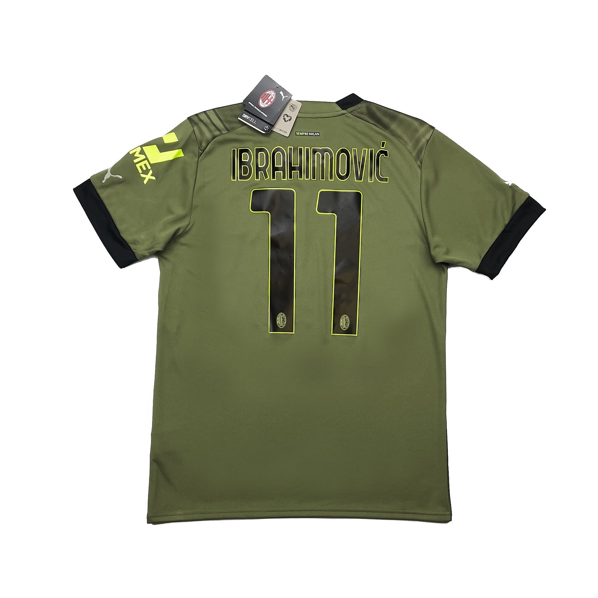 Buy 2022/23 AC Milan Ibrahimovic 11 *BNWT* Third Shirt (Multiple) Puma ~ Free worldwide shipping ~ Authentic Vintage Football Shirts from Cult Kits