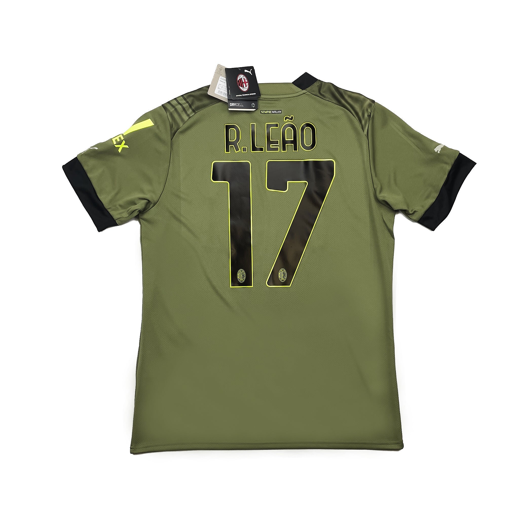 Buy 2022/23 AC Milan Leao 17 *BNWT* Third Shirt (Multiple) Puma ~ Free worldwide shipping ~ Authentic Vintage Football Shirts from Cult Kits
