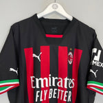 2022/23 AC MILAN R.LEAO 17 *AUTHENTIC* HOME SHIRT (XXL) PUMA - Cult Kits - XXL - Buy Vintage Football Shirts, Authentic Retro Football Shirts For Sale, Classic Football Shirts & Soccer Jersey