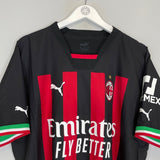 2022/23 AC MILAN R.LEAO 17 *AUTHENTIC* HOME SHIRT (XXL) PUMA - Cult Kits - XXL - Buy Vintage Football Shirts, Authentic Retro Football Shirts For Sale, Classic Football Shirts & Soccer Jersey