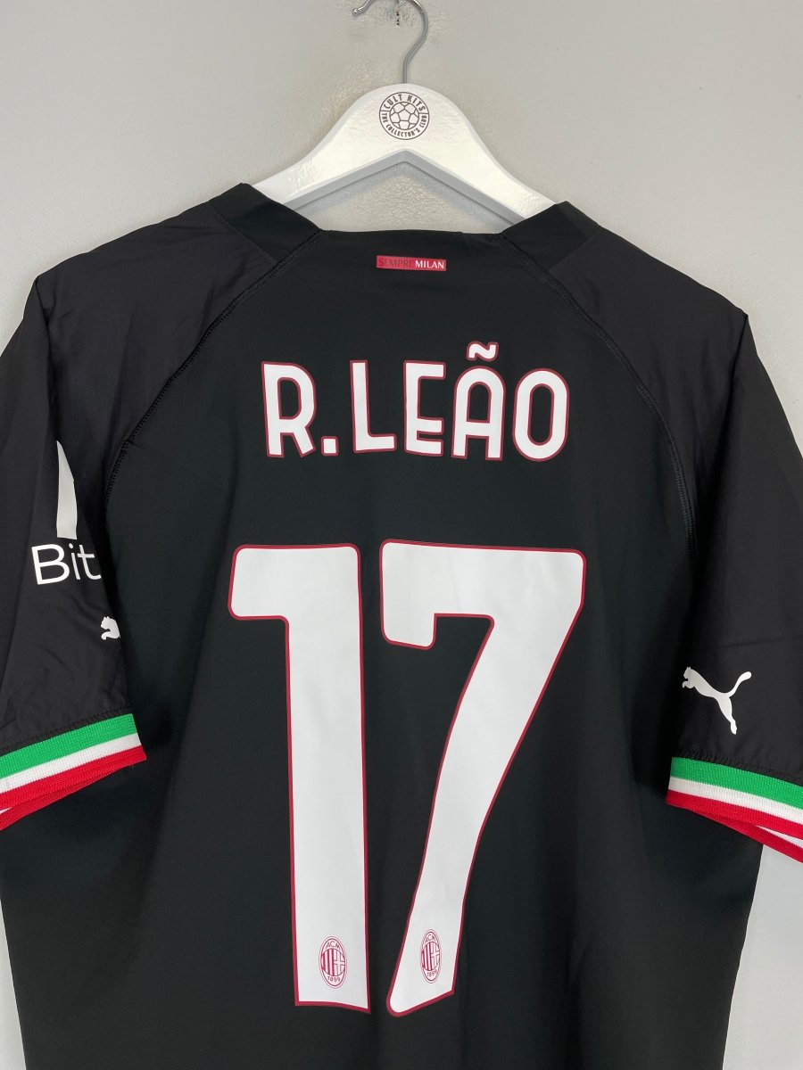 2022/23 AC MILAN R.LEAO 17 *AUTHENTIC* HOME SHIRT (XXL) PUMA - Cult Kits - XXL - Buy Vintage Football Shirts, Authentic Retro Football Shirts For Sale, Classic Football Shirts & Soccer Jersey