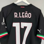 2022/23 AC MILAN R.LEAO 17 *AUTHENTIC* HOME SHIRT (XXL) PUMA - Cult Kits - XXL - Buy Vintage Football Shirts, Authentic Retro Football Shirts For Sale, Classic Football Shirts & Soccer Jersey