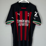 2022/23 AC MILAN R.LEAO 17 *AUTHENTIC* HOME SHIRT (XXL) PUMA - Cult Kits - XXL - Buy Vintage Football Shirts, Authentic Retro Football Shirts For Sale, Classic Football Shirts & Soccer Jersey