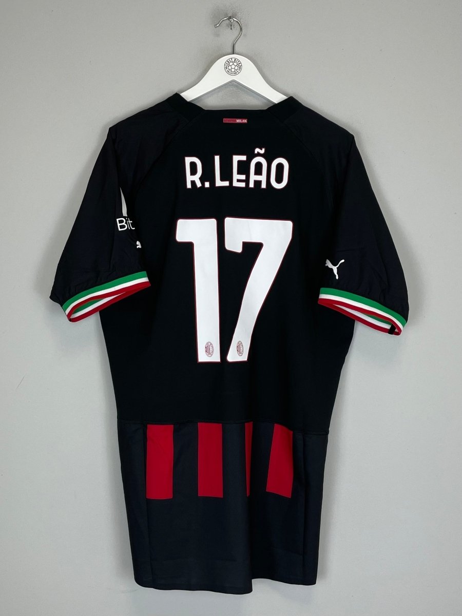2022/23 AC MILAN R.LEAO 17 *AUTHENTIC* HOME SHIRT (XXL) PUMA - Cult Kits - XXL - Buy Vintage Football Shirts, Authentic Retro Football Shirts For Sale, Classic Football Shirts & Soccer Jersey