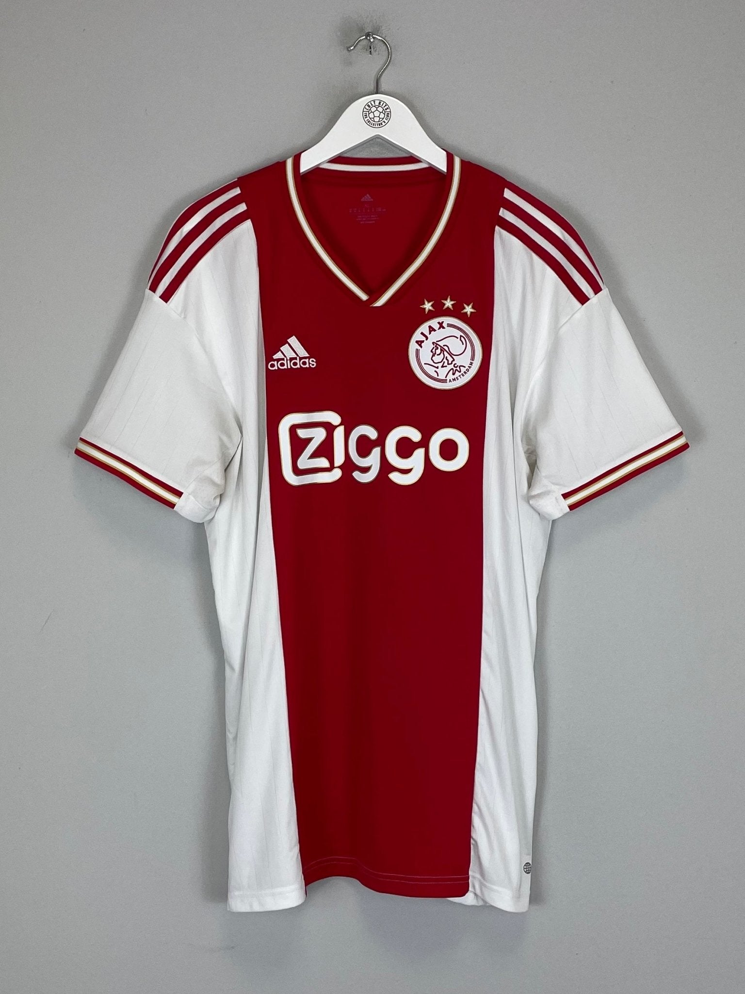 Shop 2022/23 AJAX TADIC #10 HOME SHIRT (XL) ADIDAS, classic football shirts, vintage football shirts & retro soccer jerseys at Cult Kits