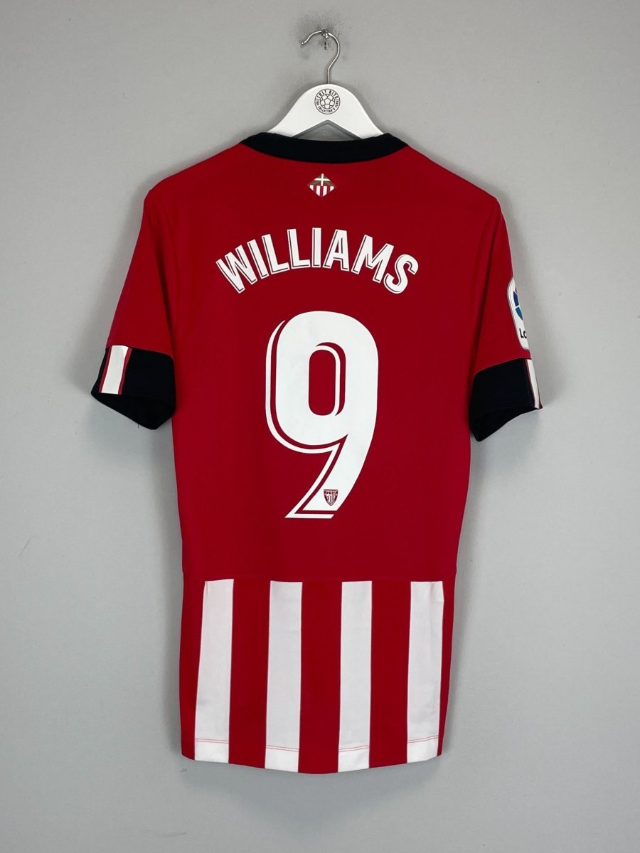 2022/23 ATHLETIC BILBAO WILLIAMS 9 *MATCH WORN* HOME SHIRT (L) NEW BALANCE - Cult Kits - Large - Buy Vintage Football Shirts, Authentic Retro Football Shirts For Sale, Classic Football Shirts & Soccer Jersey